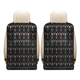 Deer Christmas new year pattern argyle Car Seat Back Organizer