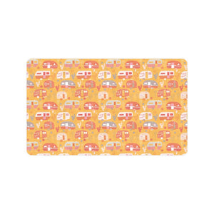 Camper Van Pattern Print Design 04 Doormat