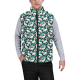 Pelican Pattern Print Design 03 Men's Padded Vest