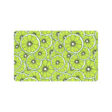 Slices of Lime design pattern Doormat