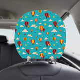 Hot Air Balloon Sky Pattern Car Headrest Cover
