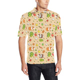 Guinea Pig Pattern Print Design 05 Men's All Over Print Polo Shirt