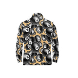 Billiard Ball Pattern Print Design 04 Men's Long Sleeve Polo Shirt