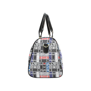Skate Board Pattern Print Design 04 Travel Bag