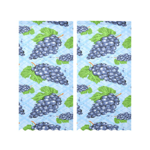 Watercolor grape pattern Gauze Curtain