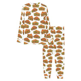 Sandwich Pattern Print Design 02 Men's All Over Print Pajama