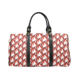 Fire flame symbol design pattern Travel Bag