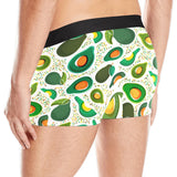 Avocado design pattern Men's All Over Print Boxer Briefs Men's Underwear