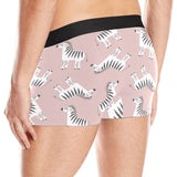 Cute zebra pattern Men's All Over Print Boxer Briefs Men's Underwear