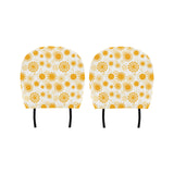 Sun design pattern Car Headrest Cover