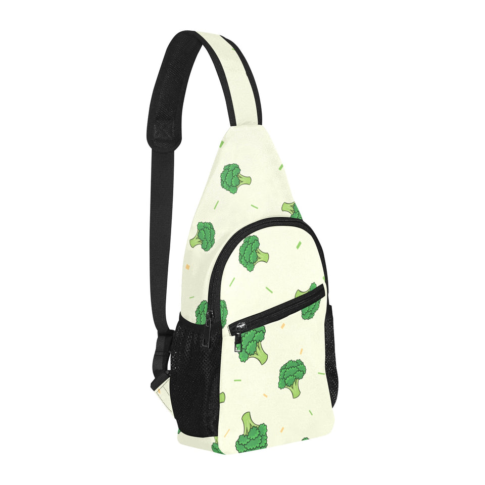 Broccoli pattern All Over Print Chest Bag