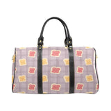 Bread Toast Pattern Print Design 05 Travel Bag