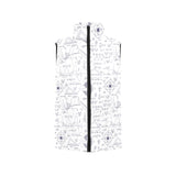 Math Pattern Print Design 03 Men's Padded Vest