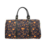 Halloween pattern Pumpkin background Travel Bag