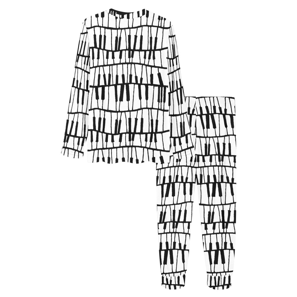 Piano Pattern Print Design 03 Women's All Over Print Pajama Set
