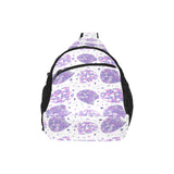 Hedgehog Pattern Print Design 05 All Over Print Chest Bag