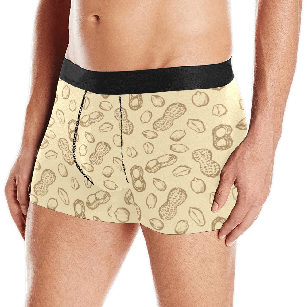 hand drawn peanuts pattern Men's All Over Print Boxer Briefs Men's Underwear