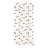 Jack Russel Pattern Print Design 04 Beach Towel