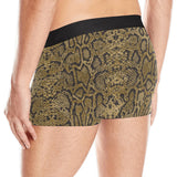 Snake skin pattern Men's All Over Print Boxer Briefs Men's Underwear