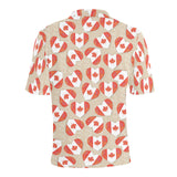 Canada Pattern Print Design 01 Men's All Over Print Polo Shirt