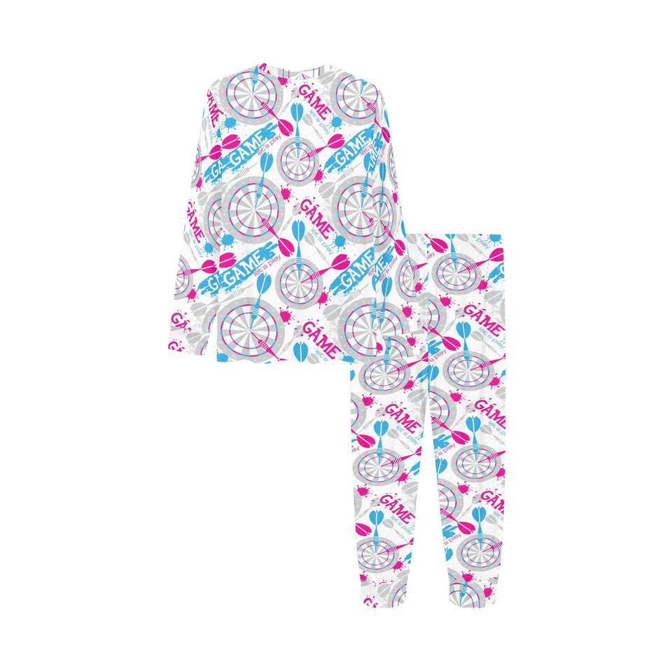Darts Pattern Print Design 01 Kids' Boys' Girls' All Over Print Pajama Set