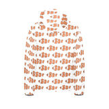 Clown Fish Pattern Print Design 05 Kids' Boys' Girls' Padded Hooded Jacket