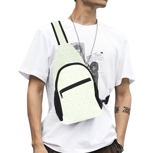 Cucumber pattern background All Over Print Chest Bag