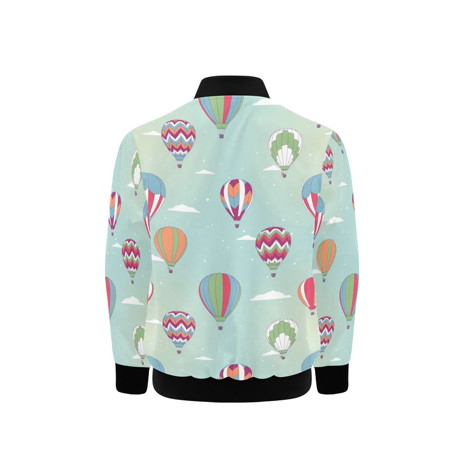 Hot Air Balloon design Pattern Kids' Boys' Girls' Bomber Jacket