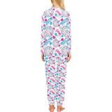 Darts Pattern Print Design 01 Women's All Over Print Pajama Set