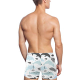 Cute dolphins Childish Style pattern Men's Swimming Trunks