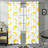 Banana pattern Gauze Curtain