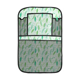 Green Peas Pattern Print Design 01 Car Seat Back Organizer