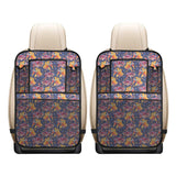 Goldfish Pattern Print Design 05 Car Seat Back Organizer