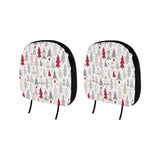 Cute Christmas tree pattern Car Headrest Cover