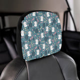 Cute rabbit pattern Car Headrest Cover