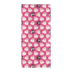 Guinea Pig Pattern Print Design 01 Beach Towel