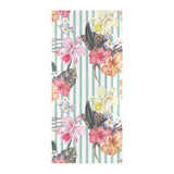 Colorful orchid flower pattern Beach Towel
