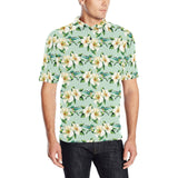 Hummingbird Pattern Print Design 01 Men's All Over Print Polo Shirt