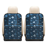 Stingray Pattern Print Design 04 Car Seat Back Organizer