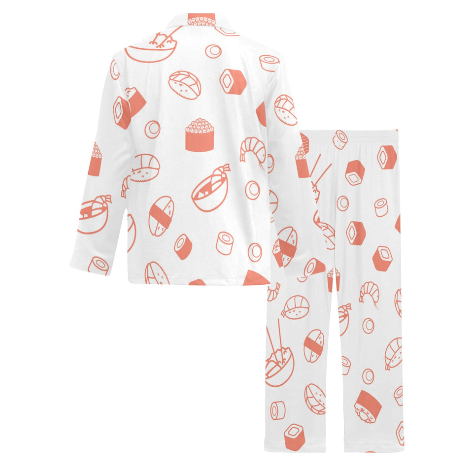 Sushi pattern Men's Long Pajama Set