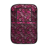 Lips Pattern Print Design 03 Car Seat Back Organizer