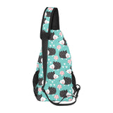 Hedgehog Pattern Print Design 03 All Over Print Chest Bag