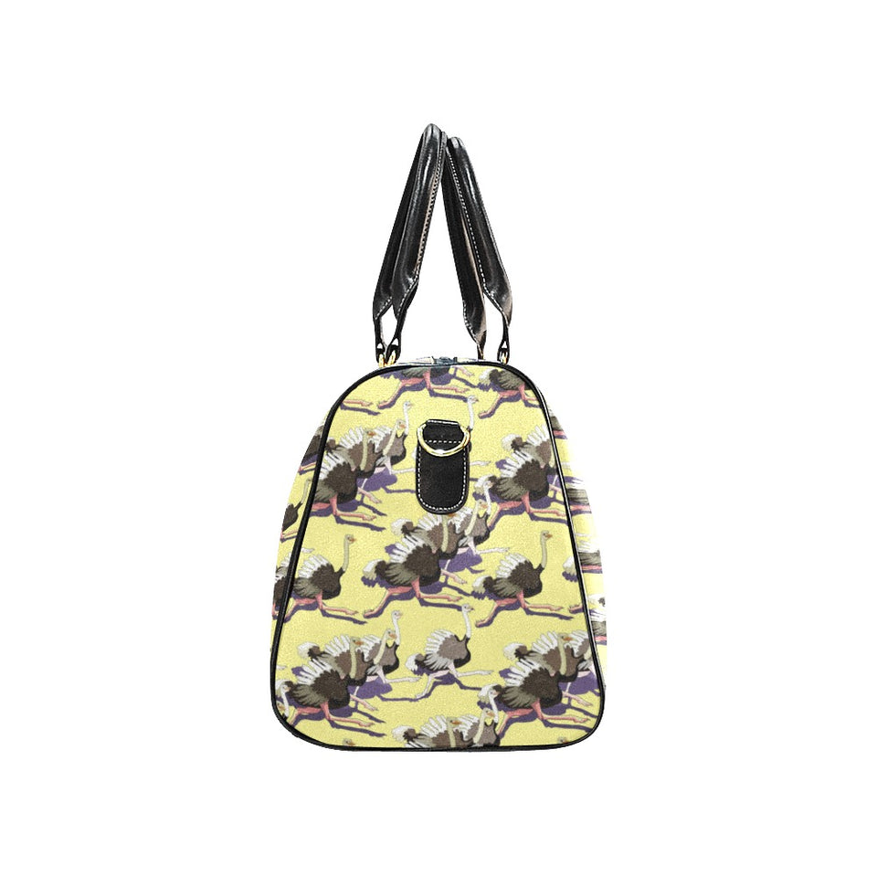 Ostrich Pattern Print Design 04 Travel Bag