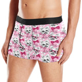 Yorkshire Terrier Pattern Print Design 03 Men's All Over Print Boxer Briefs Men's Underwear