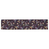 Hummingbird Pattern Print Design 04 Table Runner