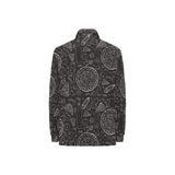 Pizza pattern Women's Long Sleeve Polo Shirt