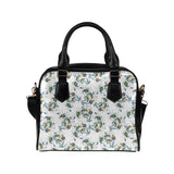 Peacock feather pattern Shoulder Handbag