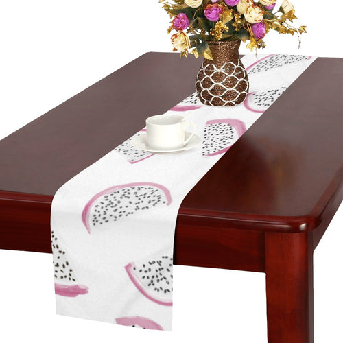 dragon fruit pattern Table Runner