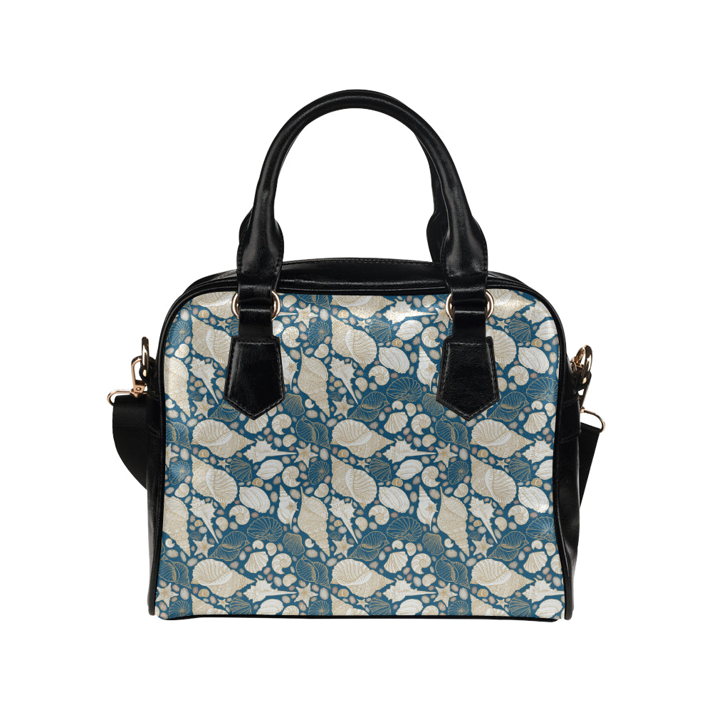 Sea turtle Polynesian Tribal design pattern Shoulder Handbag