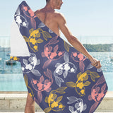 Koi Fish Carp Fish pattern Beach Towel